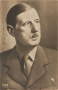 Lot #172 Charles de Gaulle - Image 1