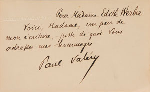 Lot #475 Paul Valery - Image 1