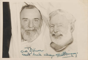 Lot #437 Ernest Hemingway