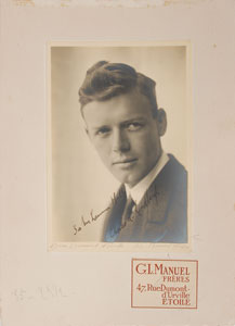 Lot #307 Charles Lindbergh