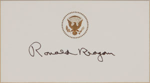 Lot #99 Ronald Reagan