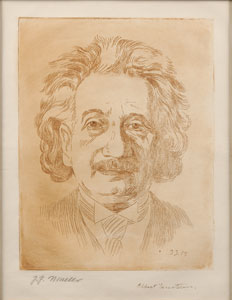 Lot #141 Albert Einstein - Image 1