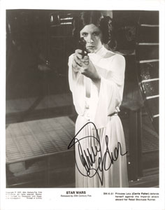 Lot #716 Carrie Fisher