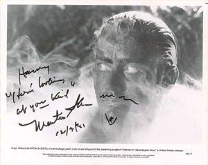 Lot #753 Martin Sheen - Image 1