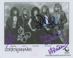 Lot #572 Whitesnake