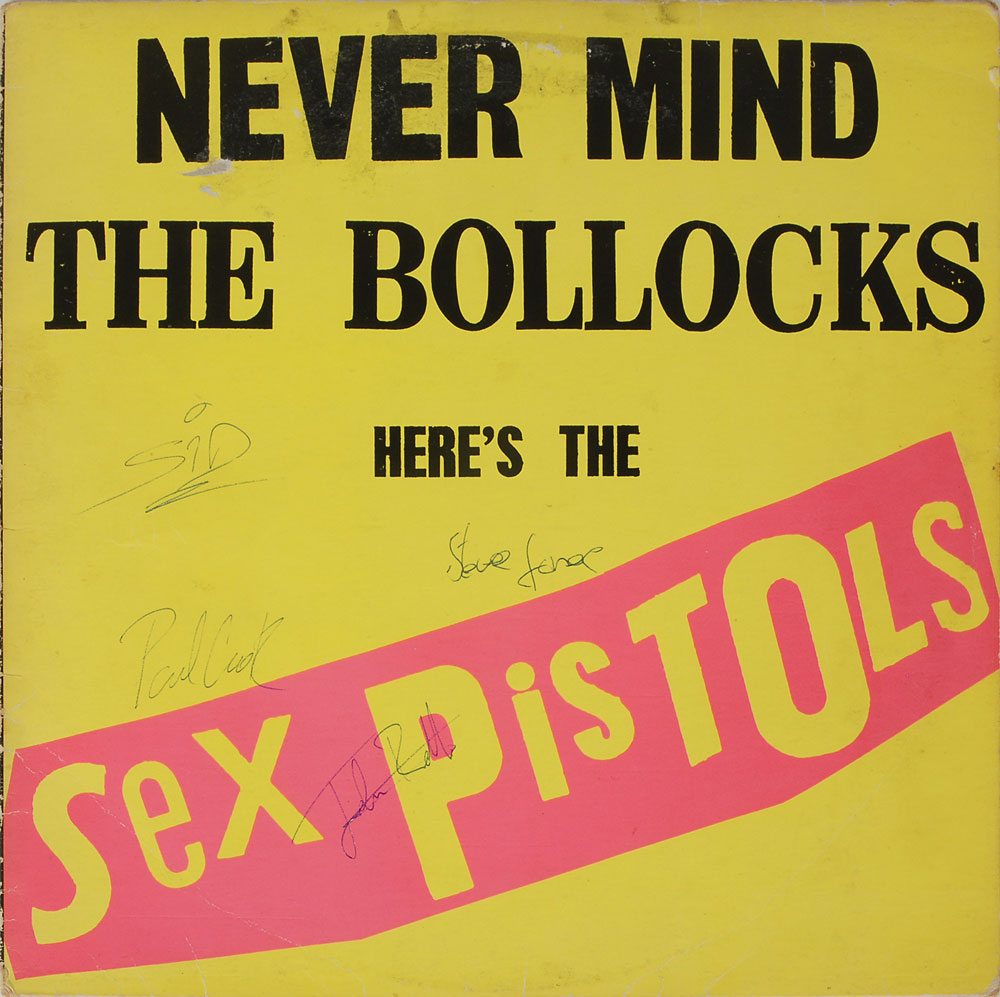 Lot #7381 Sex Pistols Signed Album