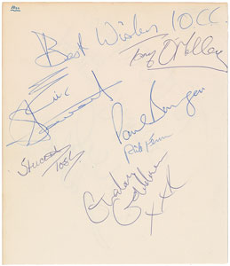 Lot #7187 British Rock Collection of (5) Signed Items - Image 6