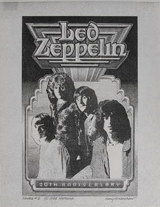 Lot #7141 Led Zeppelin Gary Grimshaw Original Artwork - Image 4