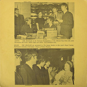 Lot #7042 Beatles Records and Newsletter - Image 2