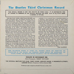 Lot #7042 Beatles Records and Newsletter - Image 8