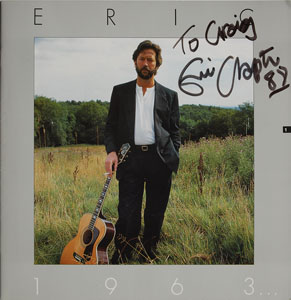 Lot #7191 Eric Clapton Pair of Signed Programs - Image 4