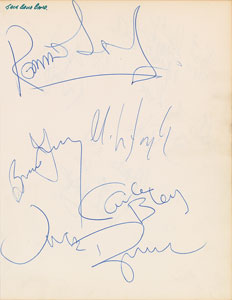 Lot #7265 1970’s Rock Collection of (3) Signed Items - Image 4