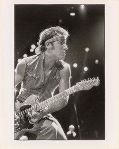 Lot #7256 Bruce Springsteen Pair of Photographs