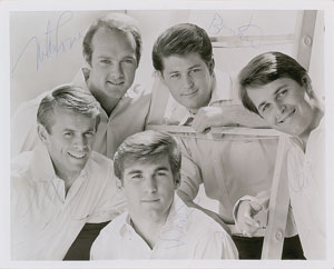 Lot #7183 The Beach Boys Signed Photograph