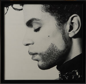 Lot #7425  Prince Handwritten Note To Herb Ritts and Pair of Photos - Image 2
