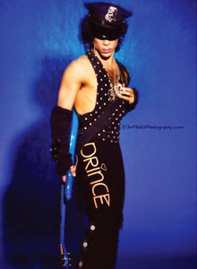 Lot #7408  Prince’s Stage-worn Black Polka Dot Vest - Image 3