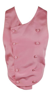 Lot #7409  Prince’s Personally-Owned and -Worn Pink Double-Breasted Vest - Image 1