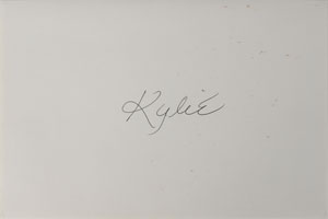Lot #7424  Prince Signed Handwritten Brit Awards Acceptance Speech - Image 3