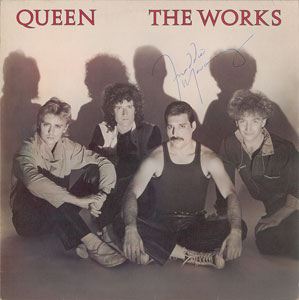 Lot #7255 Queen: Freddie Mercury Signed Album