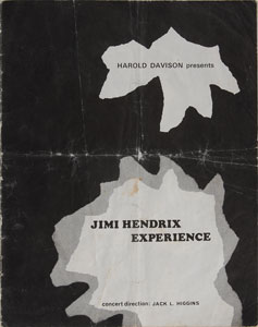 Lot #7084 Jimi Hendrix Experience Signed Program - Image 2