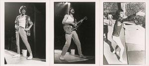 Lot #7111 Mick Jagger Set of (3) Photographs - Image 1