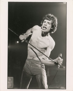Lot #7112 Mick Jagger Set of (3) Photographs - Image 3