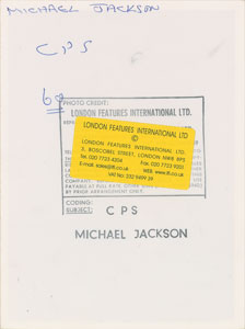 Lot #7150 Michael Jackson Set of (4) Photographs - Image 7