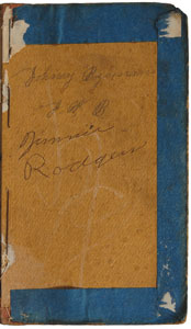 Lot #7151 Jimmie Rodgers Signed Book