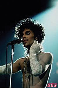 Lot #7441  Prince’s Purple Rain-Worn White Lace Gloves - Image 4