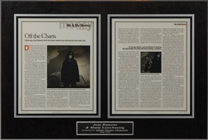 Lot #7294 Joey Ramone’s Money Magazine Article - Image 1