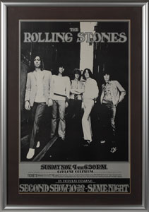 Lot #7303 Joey Ramone's Rolling Stones Oakland Coliseum Poster - Image 1