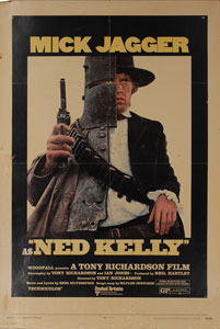 Lot #7307 Joey Ramone's Ned Kelly Movie Poster - Image 1