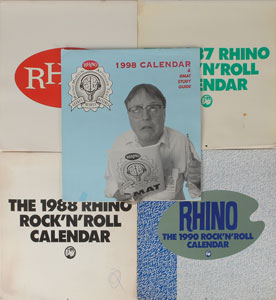 Lot #7290 Joey Ramone's Collection of Calendars