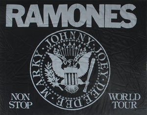 Lot #7350 Ramones Flag