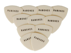 Lot #7359 Ramones Collection of (11) Guitar Picks