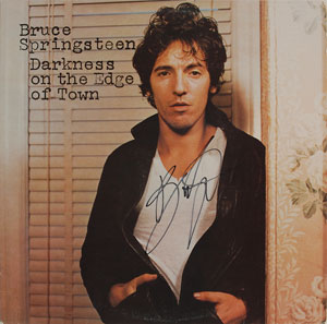 Lot #7257 Bruce Springsteen Signed Album