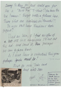 Lot #7186 Jeff Beck Autograph Letter Signed - Image 3