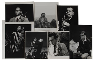Lot #7166 Jim Marshall Set of (7) Jazz and Blues Photographs - Image 1