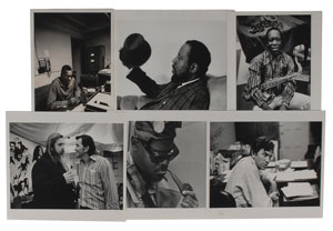 Lot #7168 Jim Marshall Set of (6) Jazz and Blues Photographs - Image 1