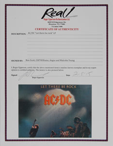 Lot #7214 AC/DC Signed ' Let There Be Rock' Album - Image 3