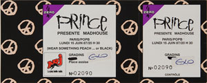 Lot #7494  Prince 1987 'Sign O' the Times' Pair of Concert Tickets - Image 1