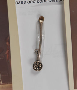 Lot #7204 Grace Slick Silver Spoon Pendant - Image 2