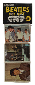 Lot #7057 Beatles Trading Cards