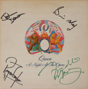 Lot #7253 Queen Signed Album