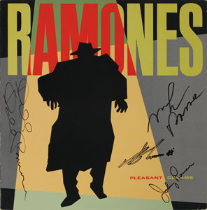 Lot #7371 Ramones Signed 'Pleasant Dreams' Album - Image 1