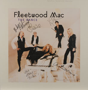 Lot #7244 Fleetwood Mac Signed Promo Poster