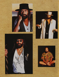 Lot #7242 Fleetwood Mac Signed 1990 Tour Program - Image 2