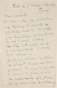 Lot #549 Francis Poulenc - Image 1