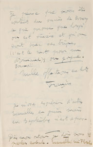 Lot #549 Francis Poulenc - Image 2