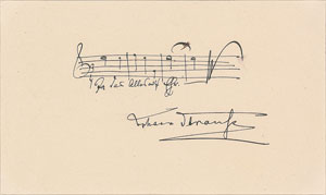 Lot #501 Johann Strauss